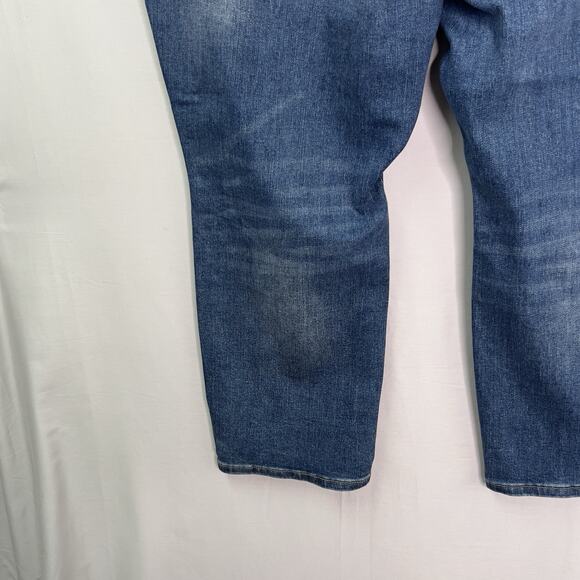Judy Blue Slim Fit Medium Wash High Rise Jeans Plus Sz 22W JB88776 DK Whiskered - Picture 8 of 16